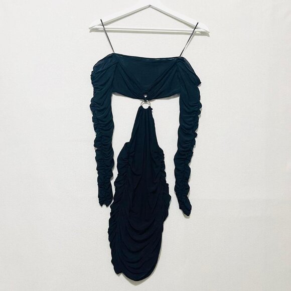 BY DYLN stretchy mesh dress size XS - Picture 5 of 8